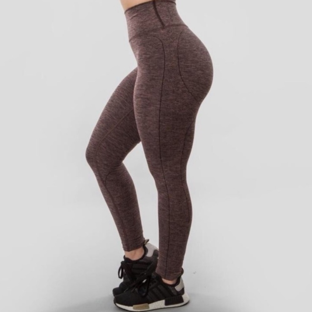 Buffbunny Goddess Leggings in Rose (Size XL)